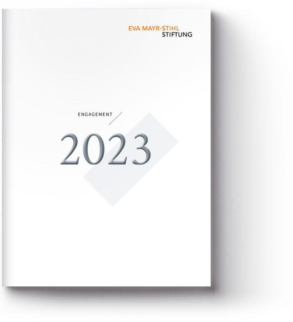 Cover Jahresbericht "Engagement" 2023