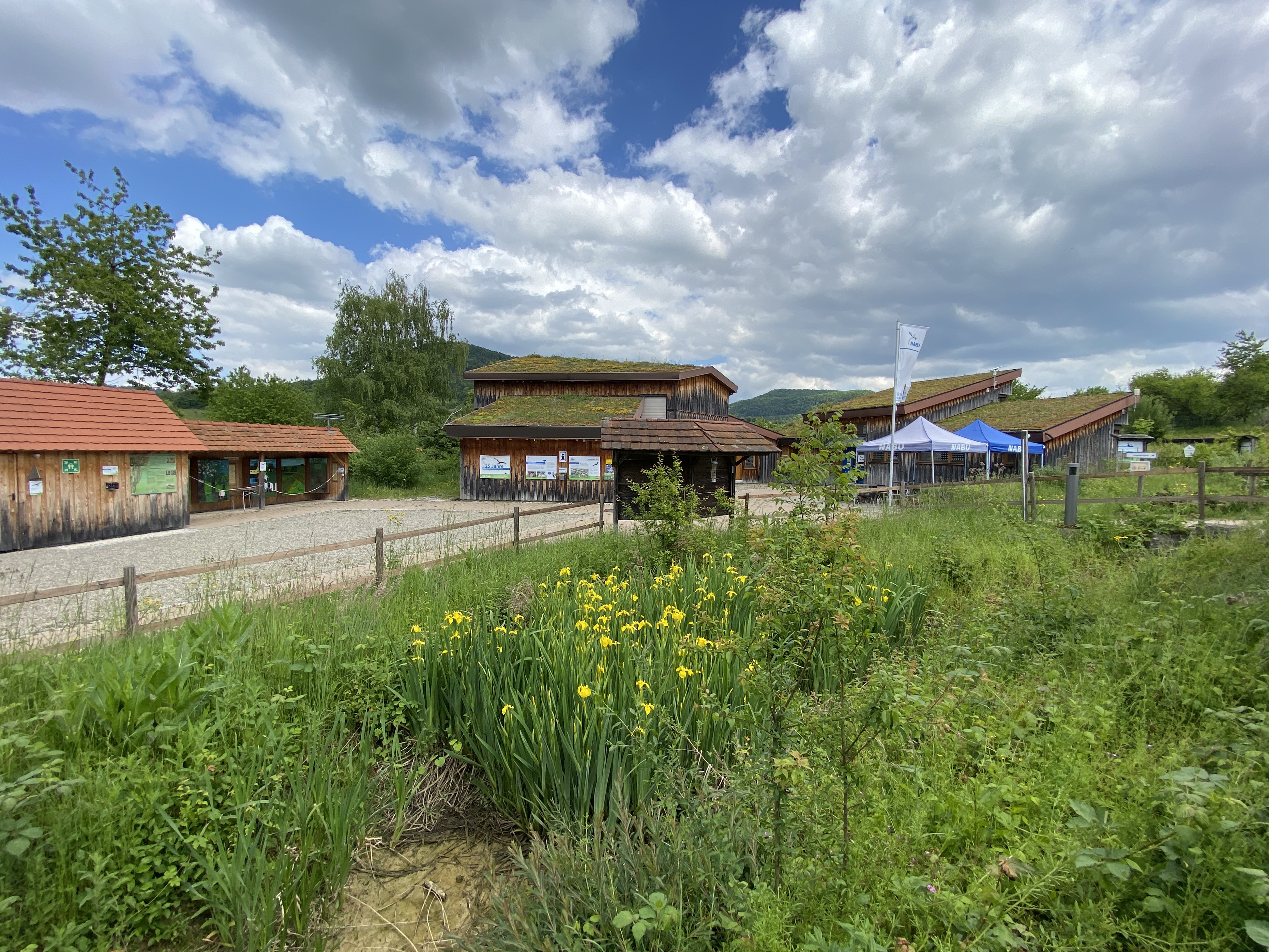 Gebäude des Vogelschutzzentrums in Mössingen
