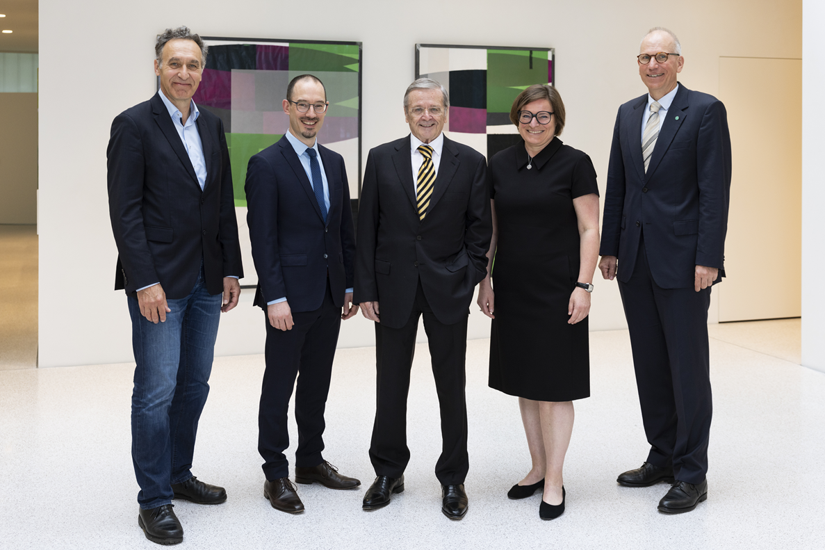Professoren der Universität Freiburg zu Besuch in der Eva Mayr-Stihl Stiftung