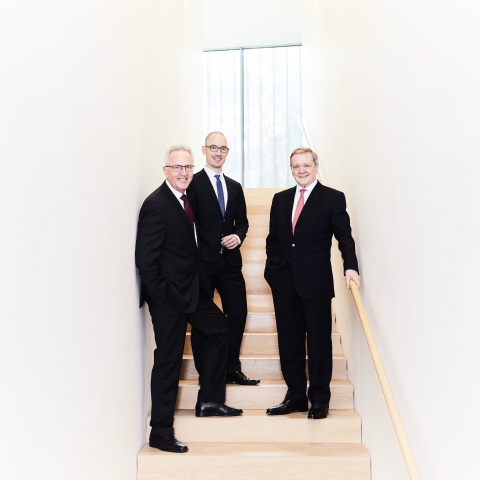 Andreas Hesky, Michael von Winning und Robert Mayr