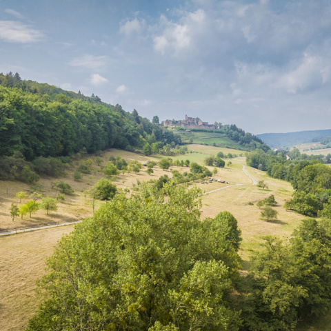 View of a varied landscape