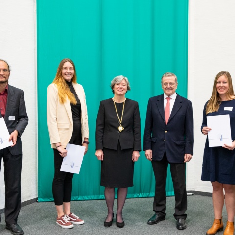 Handover of the young talent prizes 2021 