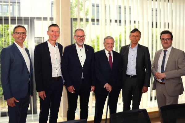 Gruppenbild im Klinikum Traunstein