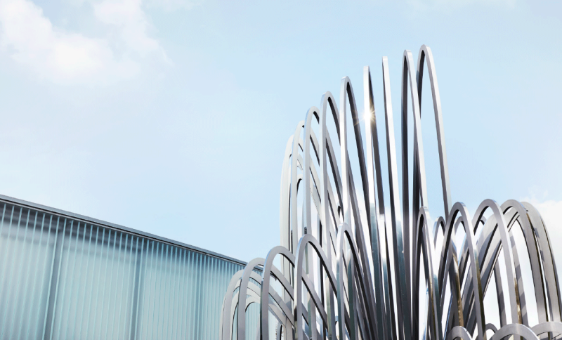 Pavillon-Skulptur von Eliasson
